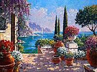 Garden Terrace in Amalfi