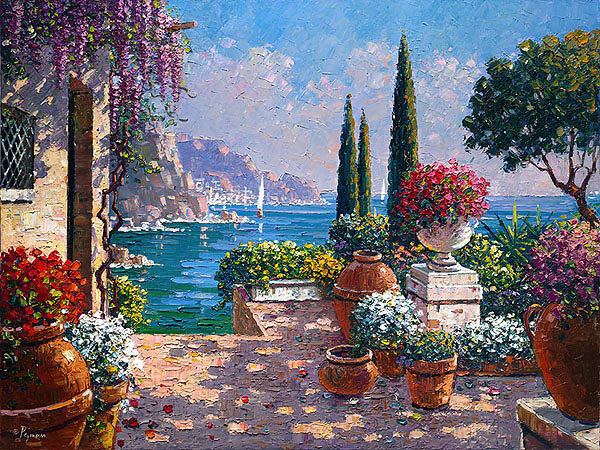 Garden Terrace in Amalfi