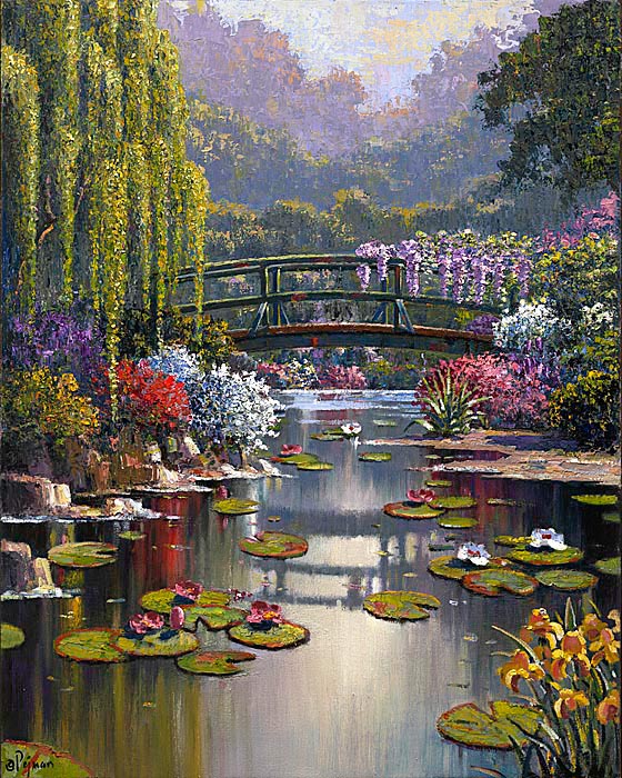 Morning in Giverny - Bob Pejman