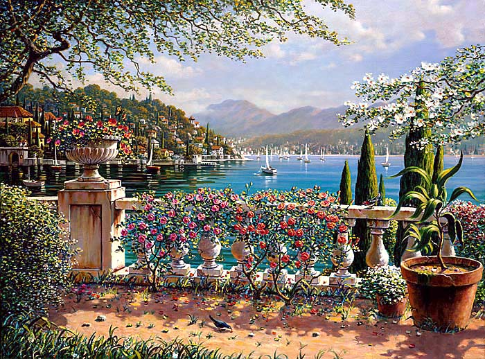 Terrace in Bellagio