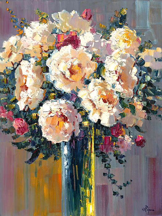 Pejman White Peonies Bouquet